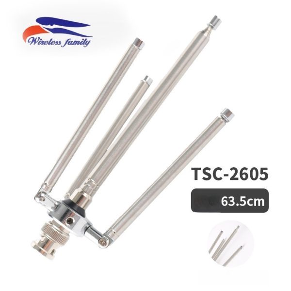 Hotsale Harvest TSC-2605 Full Band Handheld Antenna BNC Male UV Dual Band Portable Walkie Talkie Antenna
