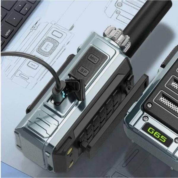 Alafone G65 Mini Walkie Talkie USB C UHF 400-480 Mhz Fast Scan Copy Frequency Scrambler Encrypt HAM Wireless Radio Communication - Image 5