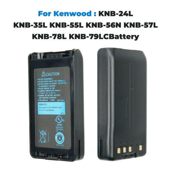 Fast Charger Desktop 2000mAh Replacement Battery for Kenwood TK-2170 TK-2140 TK-2160 TK-3140 NX-220 NX-320 etc - Image 5