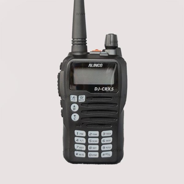 Alinco DJ-CRX5 Dual Band VHF UHF FM Transceiver Portable Amatuer Radio