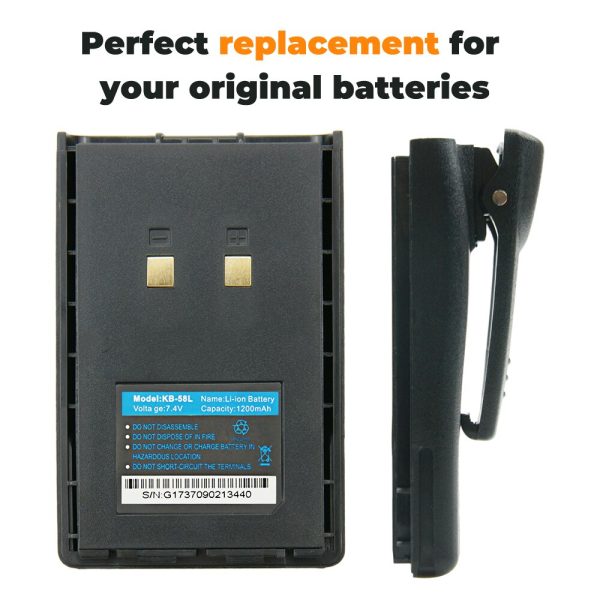 for Kirisun PT4200 PT5200 PT558 PT668 PT558S PT-558 PT-558S PT-4200 Ham Radios Battery - Image 6
