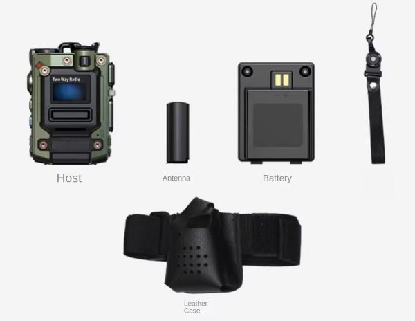 K300 Long Range Square Walkie Talkie 4G public Network Mini Handheld 5000km Outdoor  - Image 3