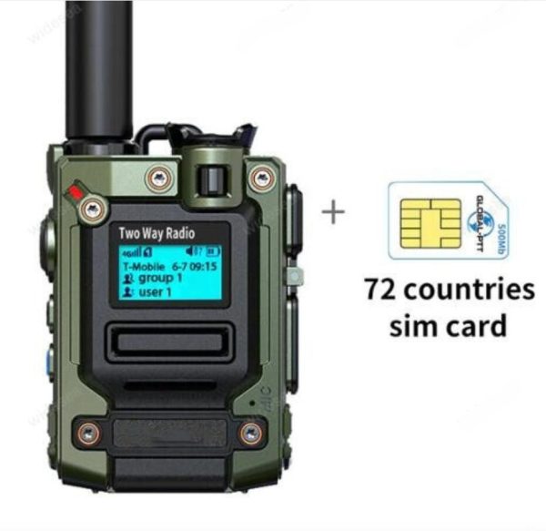K300 Long Range Square Walkie Talkie 4G public Network Mini Handheld 5000km Outdoor  - Image 2