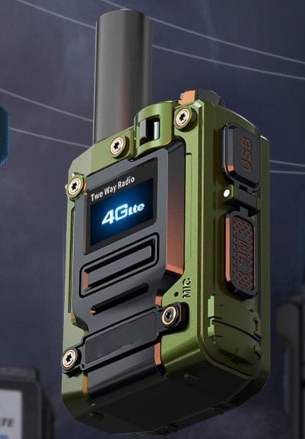 K300 Long Range Square Walkie Talkie 4G public Network Mini Handheld 5000km Outdoor 