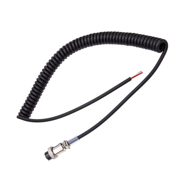 8 Pin Mic Cable Cord VHF/UHF Band Round Plug Microphone Extension Cable Replacement Walkie Talkie Parts for Alinco EMS-57 EMS-53 Hand Microphone - Image 5