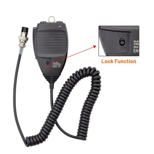 EMS-53 8Pin Microphone For Alinco DR-06 DR-135 DR-235 DR-435 DR-635 Radios - Image 2
