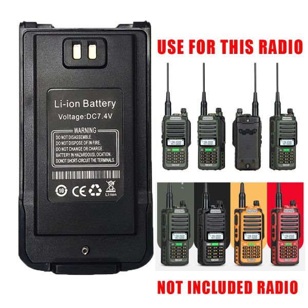 Baofeng UV-98 PRO Type-C Rechargeable Batteries With Screws Extra Battery - Image 2