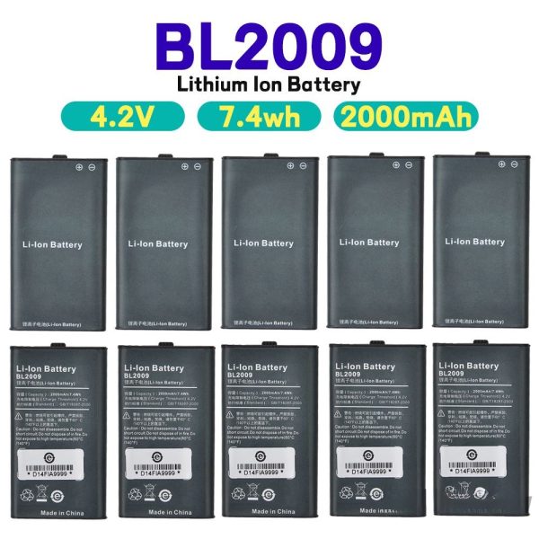 BL2009 4.2V 2000mAh Li-ion Battery for HYT Hytera TD350,TD360,PD375 PD365 etc Radios Replacement Battery
