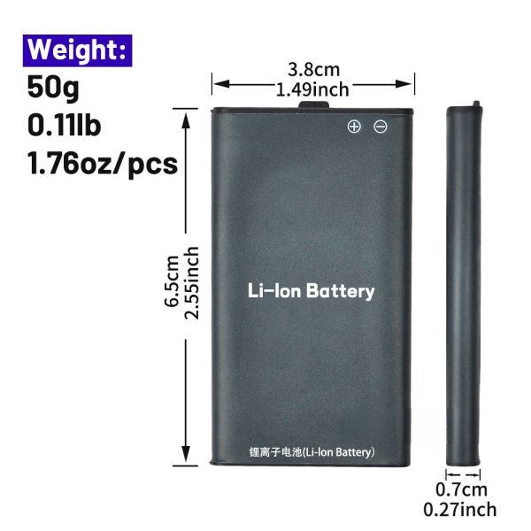 BL2009 4.2V 2000mAh Li-ion Battery for HYT Hytera TD350,TD360,PD375 PD365 etc Radios Replacement Battery - Image 4