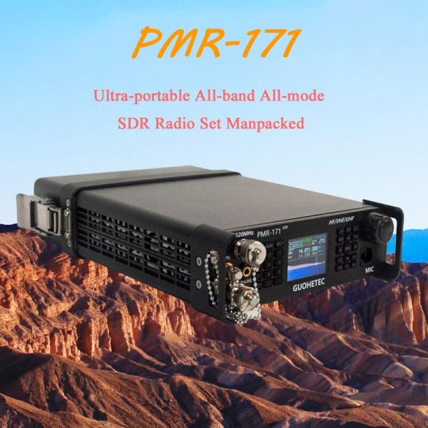 Free Shipping GUOHETEC PMR171 Portable SDR Shortwave Radio Full Frequency Full Mode