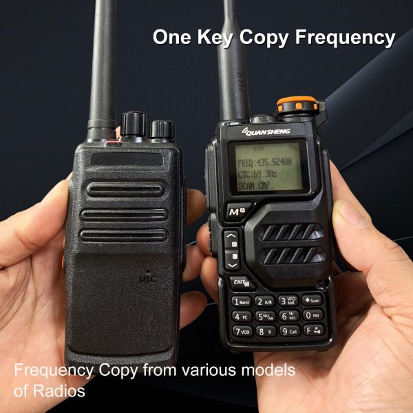 Camouflage Quansheng UV-K5 Desert Yellow VHF UHF Air Band All Bands Portable Radio - Image 5