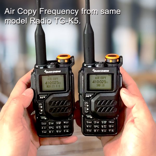 Camouflage Quansheng UV-K5 Desert Yellow VHF UHF Air Band All Bands Portable Radio - Image 6