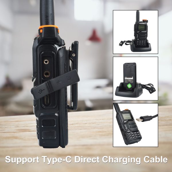 Camouflage Quansheng UV-K5 Desert Yellow VHF UHF Air Band All Bands Portable Radio - Image 7