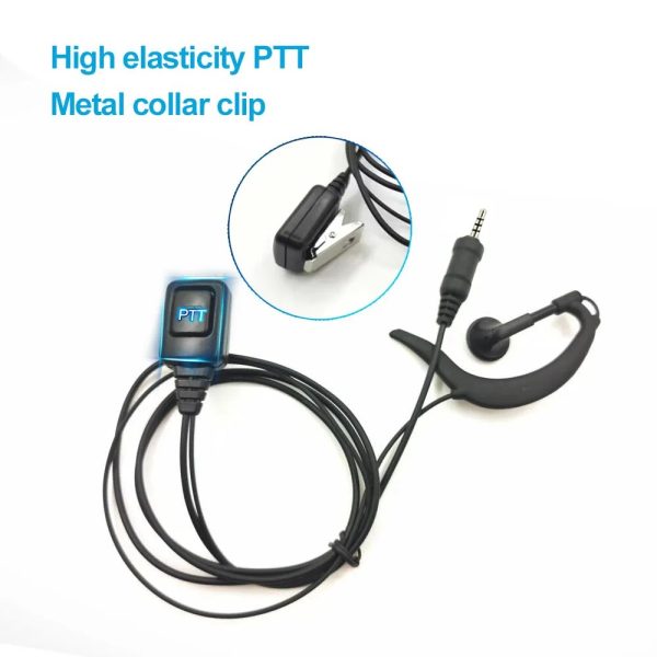 Waterproof EG-H25 VHF Marine Radio Earphone for ANYSECU IC-H25 Recent RS-35M RS-37M RS-25M RS-39M RS-50M - Image 6
