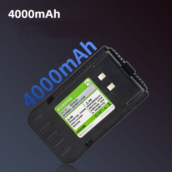 Quansheng TG-UV2PLUS Walkie Talkie 4000mAh Battery Type-C - Image 2
