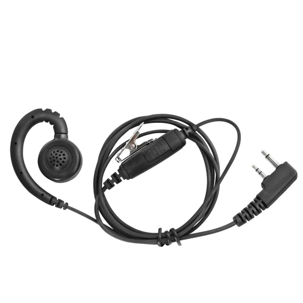 For ICOM IC-F33 F34 F43 F44 IC-F3021 F3022 F3023 F3026 etc PTT Swivel Headset - Image 4