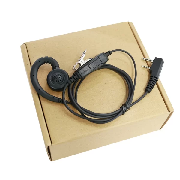 For ICOM IC-F33 F34 F43 F44 IC-F3021 F3022 F3023 F3026 etc PTT Swivel Headset - Image 5