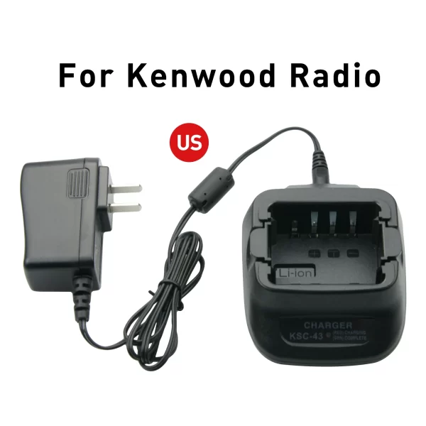 10PCS KSC-43 Li-ion Ni-MH KNB-29N KNB-45L KNB-63L Battery Charger for Kenwood TK-2200 TK-2207G TK- 3202 TK-3302E Radios Charger - Image 4