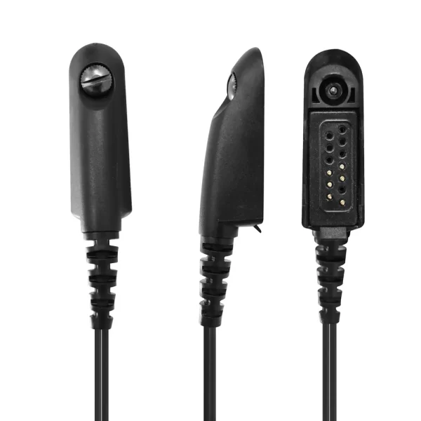 2-Wire Surveillance Acoustic Tube Mic Earpiece For Motorola GP328 GP329 GP338 GP340 HT750 HT1250 HT1250LS - Image 4