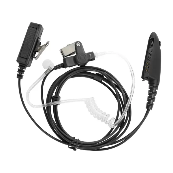 2-Wire Surveillance Acoustic Tube Mic Earpiece For Motorola GP328 GP329 GP338 GP340 HT750 HT1250 HT1250LS - Image 5