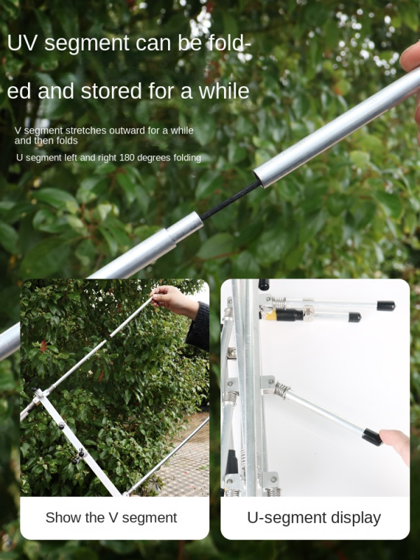 Upgraded UHF VHF Dual-Band MagicalANT Handheld Yagi Antenna Foldable High Gain Portable Pocket Antennas - Image 4