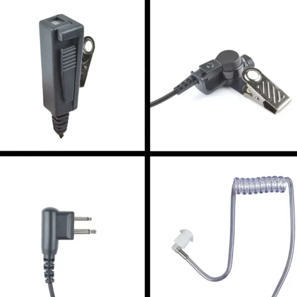 5PCS/Lot PTT Earpiece Air acoustic tube for Motorola EP450 CP200 CP185 CP140 CP125 CP110 CP100 Portable Radio - Image 5