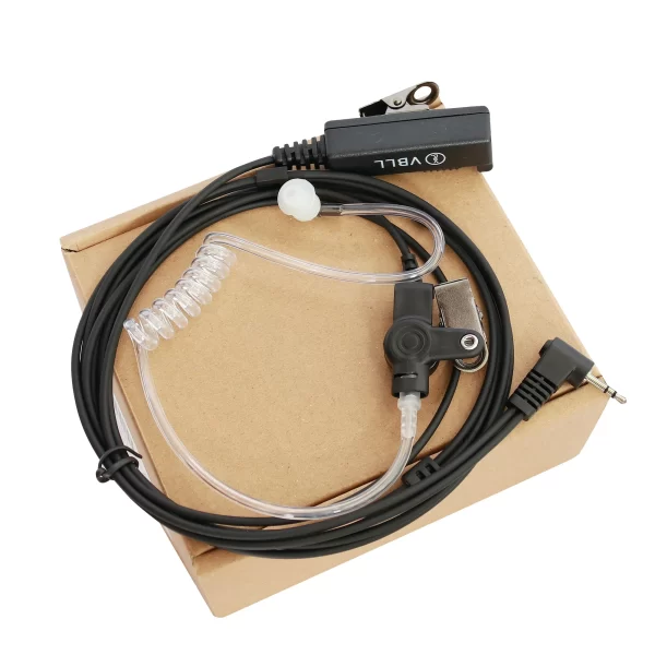 Covert Acoustic Tube Earpiece Headset For HYT TC310 TC320 TC1688 Two Way Radio - Image 2