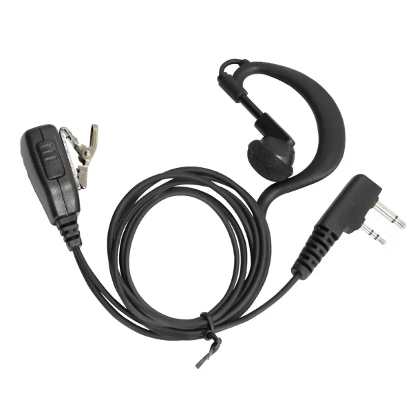 G-style Earloop Headset Earpiece MIC for ICOM IC-F33 F34 F43 F44 F3000 F3001 F3002 F3003 F3011 IC-F4000 F4001 F4002 F4003 Radio - Image 2