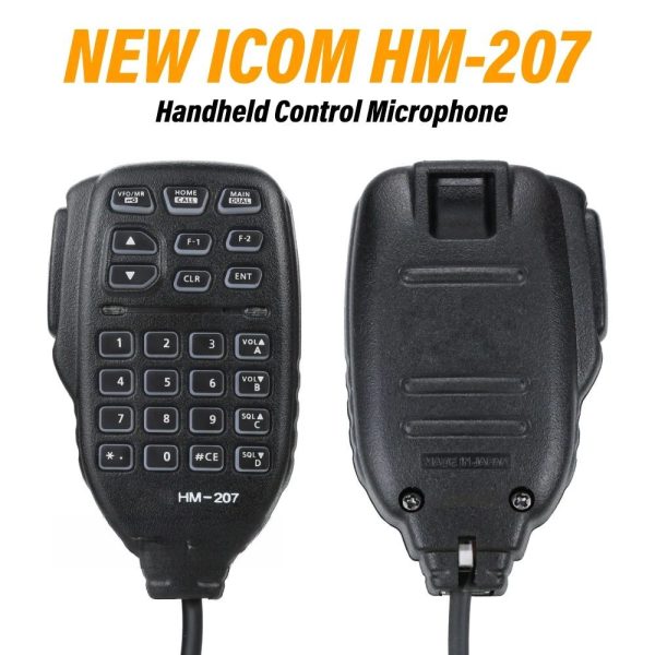 Replacement HM-207 Hand Control Microphone for ICOM IC-2730E ID-5100A ID-5100E IC-2730A Mobile Radios - Image 4