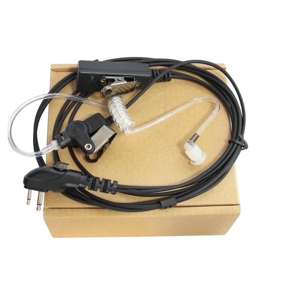 Soft Silicone Acoustic Tube Earpiece With PTT for HYT PD500 TD500 TD510 TD520 PD560 Radio - Image 2