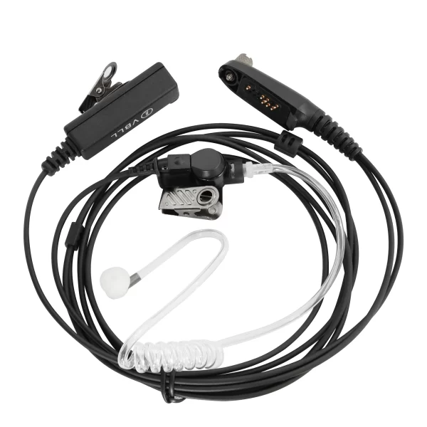 PTT Acoustic Tube Earpiece Headset For HYT TC-610P TC-700P TC-780 TC-780P Portable Radio