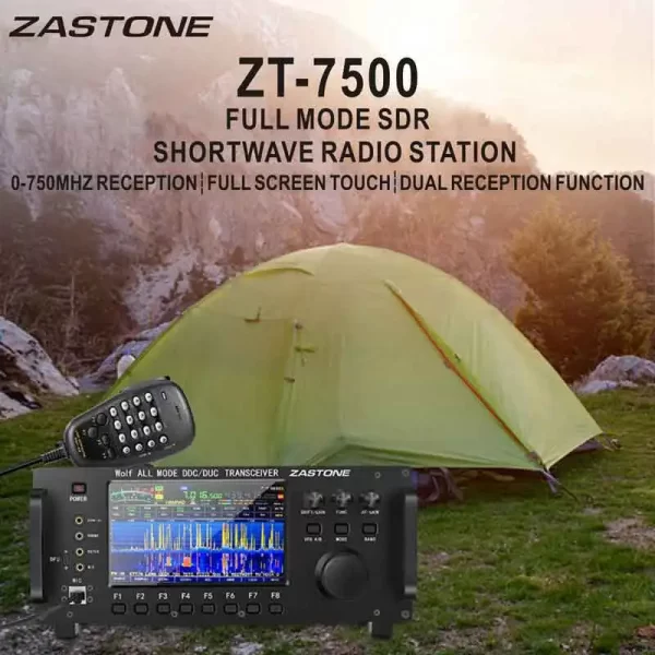 ZASTONE ZT7500 SDR Short Wave Transceiver Wolf DDC/DUC All Moded - Image 4