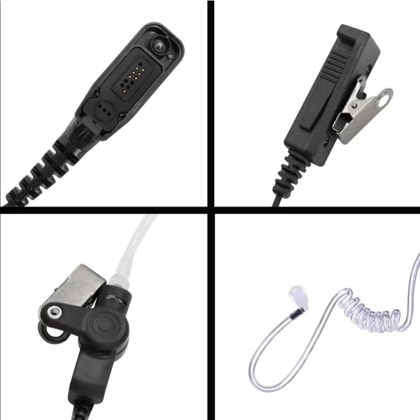 Surveillance Earphone Acoustic Tube For Motorola XPR6350 XPR6380 XPR6550 XPR7350 XPR7550 XPR7580 XPR7350e XPR7550e Earpiece - Image 4