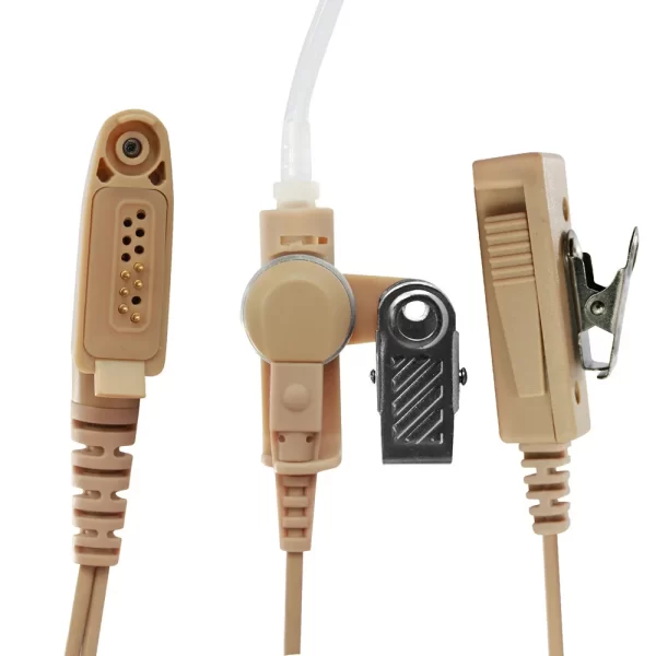Walkie Talkie Beige Earpiece Headset Mic For Motorola GP344 EX500 EX560 EX560XLS EX600 EX600XLS GL2000 Portable Radio - Image 4
