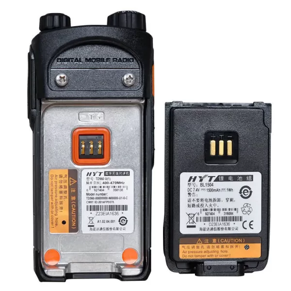 Hytera TD560 Digital Analog Walkie Talkie Dual Mode Strong Penetration Waterproof Dustproof - Image 4