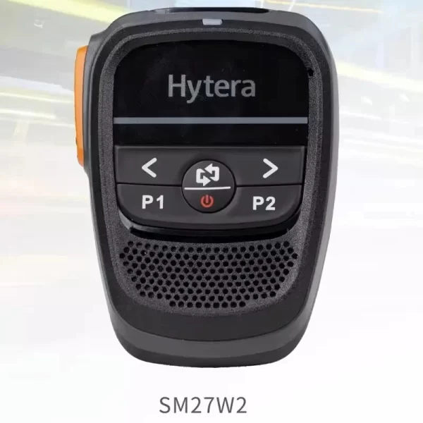 Hytera wireless speaker mic Bluetooth ptt microphone SM27W2 for HYT MD780G Mobile Radio