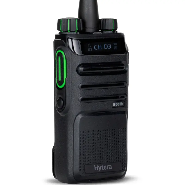 Hytera HYT BD550 Waterproof DMR Two Way Radio with Noise-cancellation Long Range Durable LED Superior Audio Quality  - Image 2