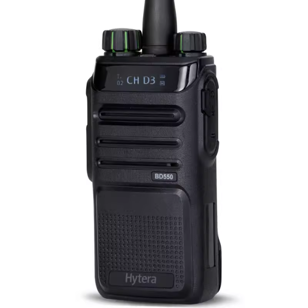 Hytera HYT BD550 Waterproof DMR Two Way Radio with Noise-cancellation Long Range Durable LED Superior Audio Quality  - Image 3