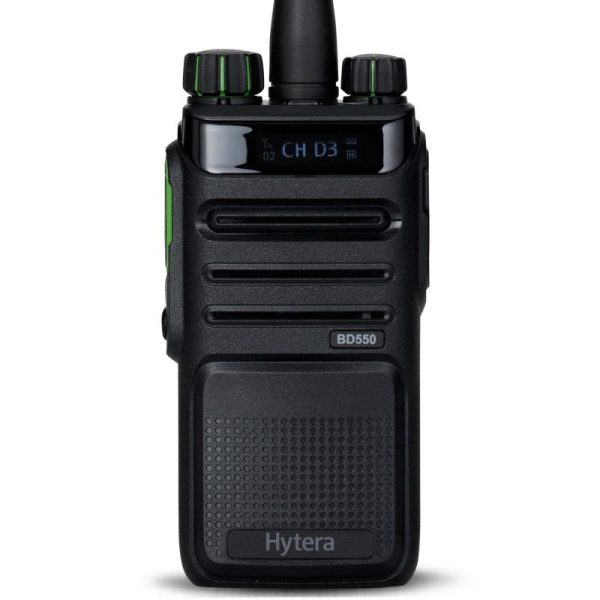 Hytera HYT BD550 Waterproof DMR Two Way Radio with Noise-cancellation Long Range Durable LED Superior Audio Quality 