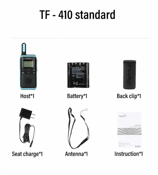 HYT TF-410 Small Commercial and civilian public wireless two way radio - Image 5
