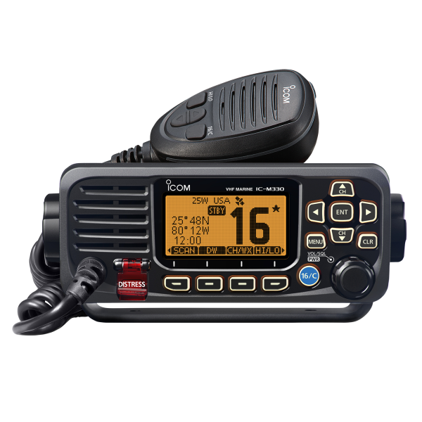 Ultra Compact ICOM IC-M330G GPS IC-M330 VHF MARINE TRANSCEIVERS