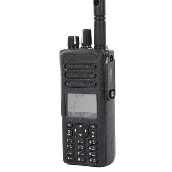 Full Keypad GP380 Portable Transceiver UHF VHF Long Distance Radio Analog Wireless Walkie Talkie