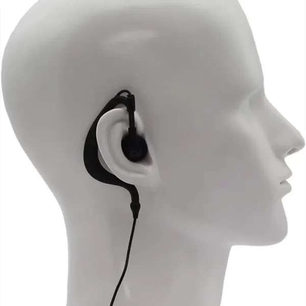 1 Pin 2.5mm Earpiece with Mic PTT G Shape for Motorola Radios Cobra Talkabout MH230R MH230TPR MR350R MS350R MT350R - Image 2