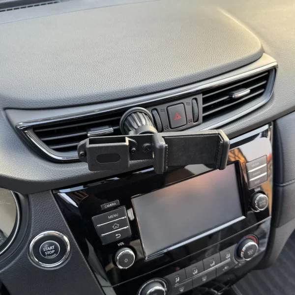 2 in1 Car Holder Walkie Talkie & Cellphones Bracket with Suction Cup Mount for Two Way Radio In-Dash Stand - Image 5