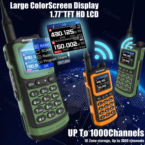 2Pack Baofeng UV-G30 PRO V2 Portable High Power Walkie Talkie Long Range FM TYPE-C Two Way Radio Ham CB Radio UV-16 UV5R UV17 21 - Image 2