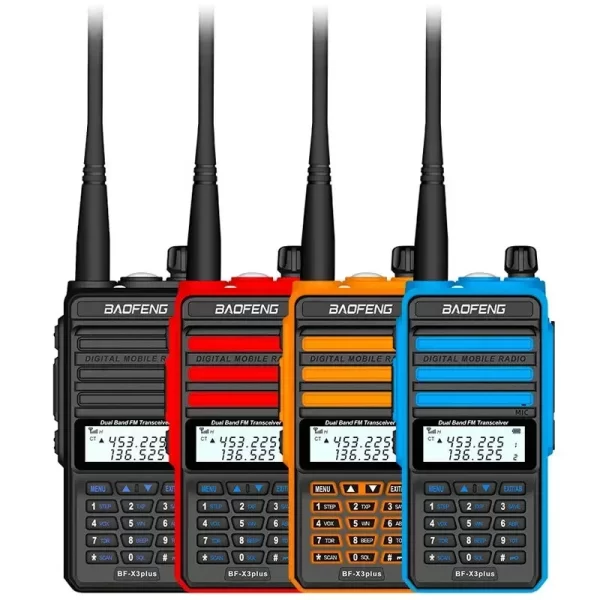 2024 NEW BaoFeng X3-Plus Tri-band Walkie Talkie 50KM Long Range Waterproof UHF/VHF Transceiver 76-108MHz Radio Transmitter - Image 2