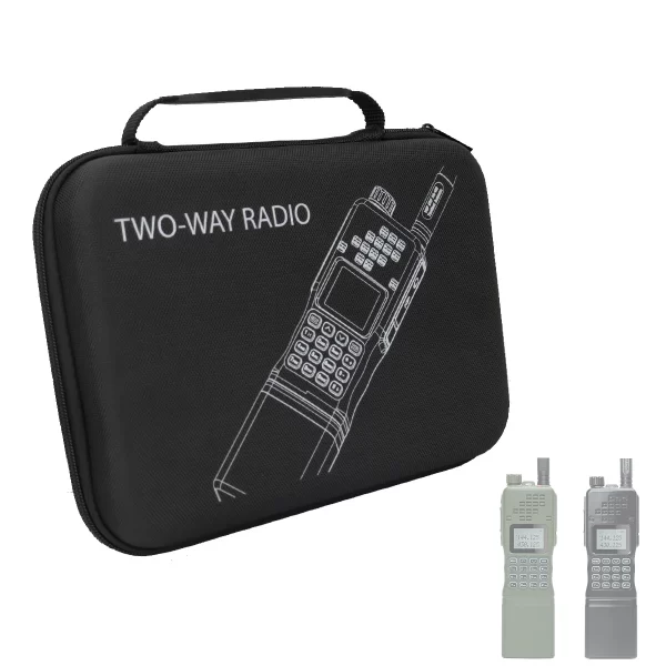 Baofeng AR-152 Radio Handbag Carrying Case Ergonomic Holder Storage Two Way Radio Holder Radio Pouch For Traveling/Camping