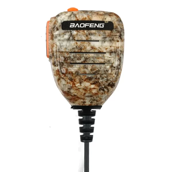 PTT Microphone Speaker Handheld Mic for Baofeng UV10R 5RH X100 UV82 F9HP UV18L UV K5 Plus - Image 2