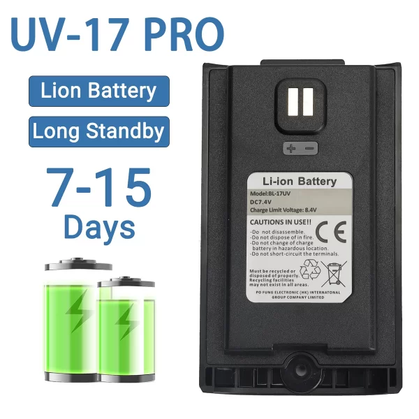 Baofeng UV-17 Pro Battery