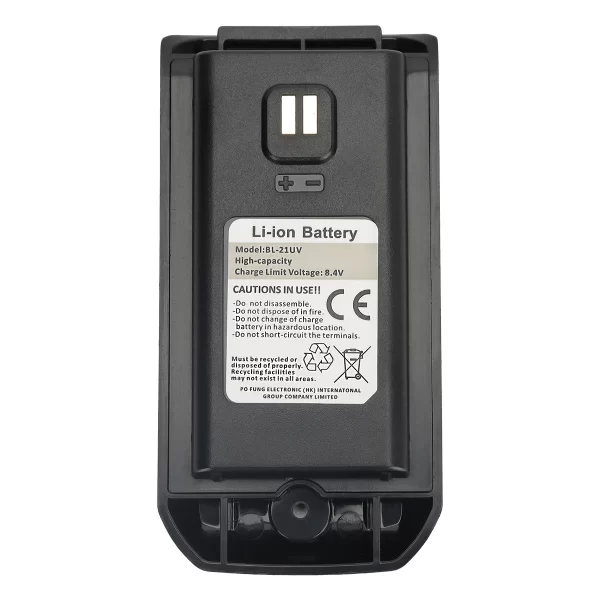 Baofeng UV-21 Pro High Capacity Original Li-ion Battery DC 8.4V typ-c charging for Baofeng UV21 Pro Portable Walkie Talkie - Image 6